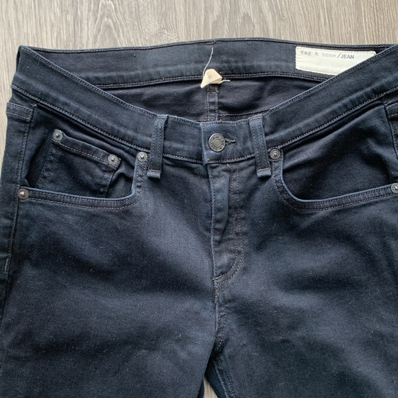Rag and Bone dark blue skinny jeans - Picture 4 of 6